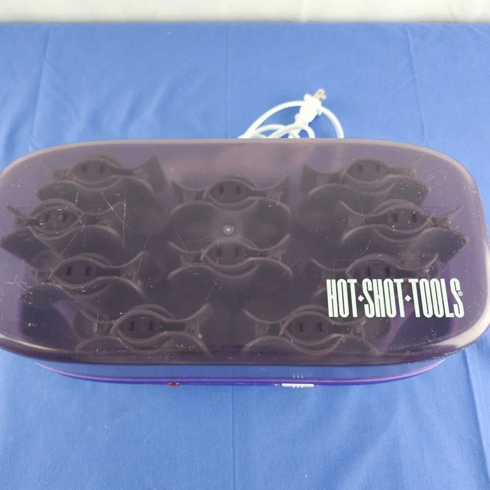 Hot Shot Tools Helen of Troy Hairsetter 20  Hot Rollers w/Clips S510352